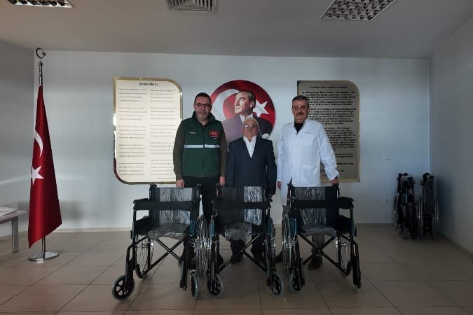 MUĞLA EĞİTİM VE ARAŞTIRMA HASTANESİNE DESTEKLER SÜRÜYOR